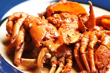 Image showing Delicious crabs