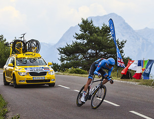 Image showing The Cyclist Ryder Hesjedal 