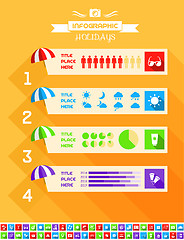 Image showing Travel Infographic Template.