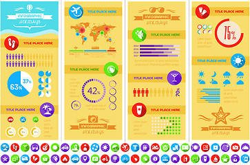 Image showing Travel Infographic Template.