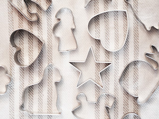 Image showing Christmas Cookie Cutters