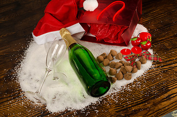 Image showing Champagne still life