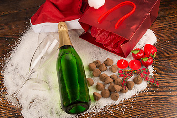 Image showing Champagne still life