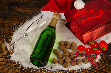 Image showing Champagne still life