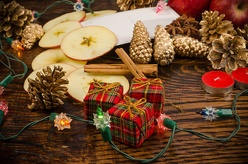 Image showing Christmas still life