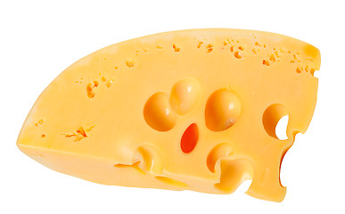 Image showing Piece of cheese