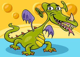 Image showing monster or dragon cartoon