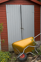 Image showing Wheelbarrow