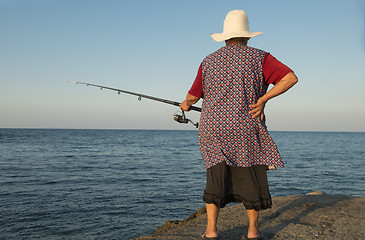 Image showing Grandmother fisher