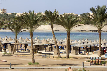 Image showing beach and ocean in marsa alam