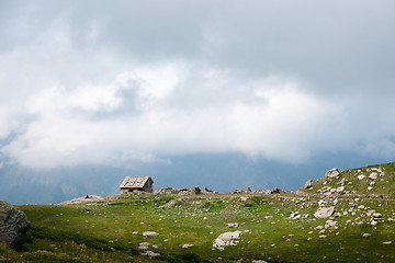 Image showing Hiking in Alps