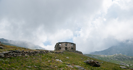 Image showing Hiking in Alps