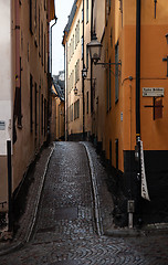 Image showing Old Stockholm streets