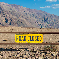Image showing Road Closed