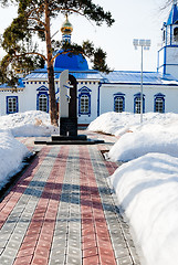 Image showing Uspensko-Nikolsky temple in Yalutorovsk. Russia