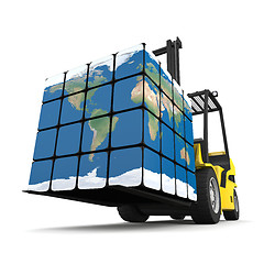 Image showing Global logistics