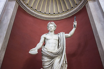 Image showing Ancient statue of Julius Caesar, Rome