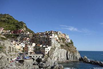 Image showing Beautiful Manarola, Cinque Terre