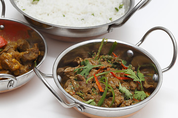 Image showing lamb curry night