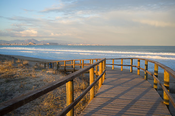 Image showing Costa Blanca beach