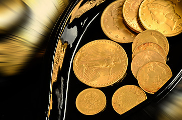 Image showing Golden coins