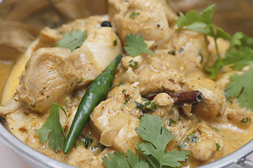 Image showing Pasanda chicken curry closeup