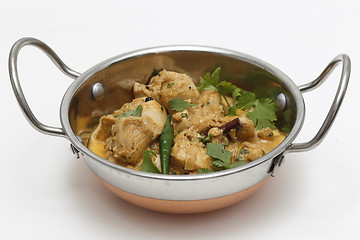 Image showing Chicken pasanda curry serving bowl