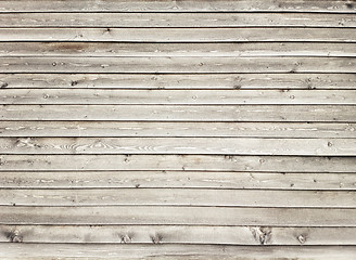 Image showing Wooden wall