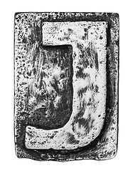 Image showing Metal letter