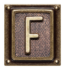 Image showing Button alphabet