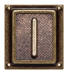 Image showing Button alphabet