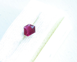 Image showing red beryl emerald