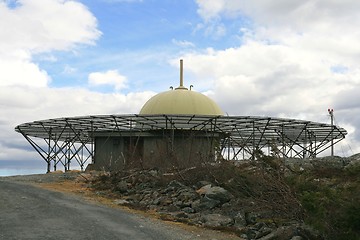 Image showing Radar dome