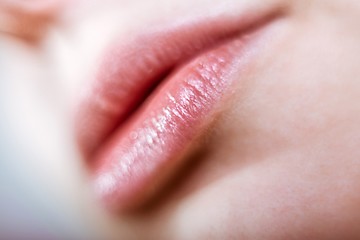 Image showing The lips of my beautiful and beloved girlfriend