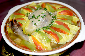 Image showing Chinese boiled chicken 