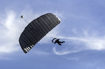 Image showing Parachute jumper.