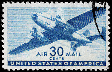 Image showing US Airmail Stamp