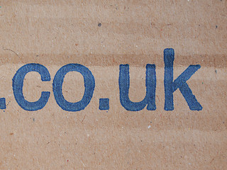 Image showing Internet co uk url