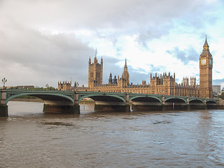 Image showing Westminster Bridge