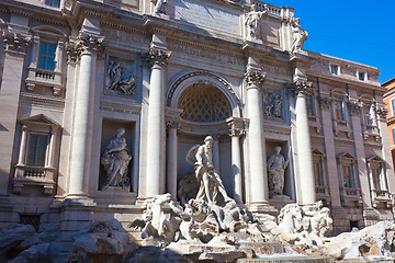 Image showing Fountain di Trevi