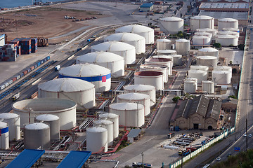 Image showing Barcelona port