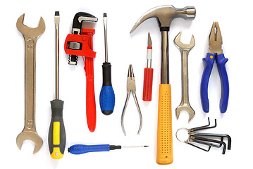 Image showing Tools set