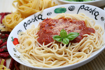 Image showing spagetti