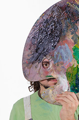 Image showing Eccentric artist