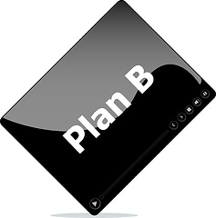 Image showing plan b on media player interface