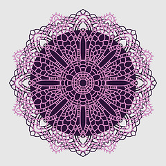 Image showing Mandala. Indian decorative pattern.