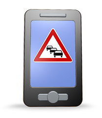 Image showing traffic app