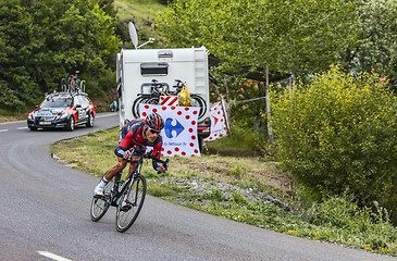 Image showing The Cyclist Manuel Quinziato