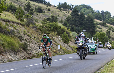 Image showing The Cyclist Thomas Voeckler