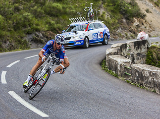 Image showing The Cyclist Alexandre Geniez